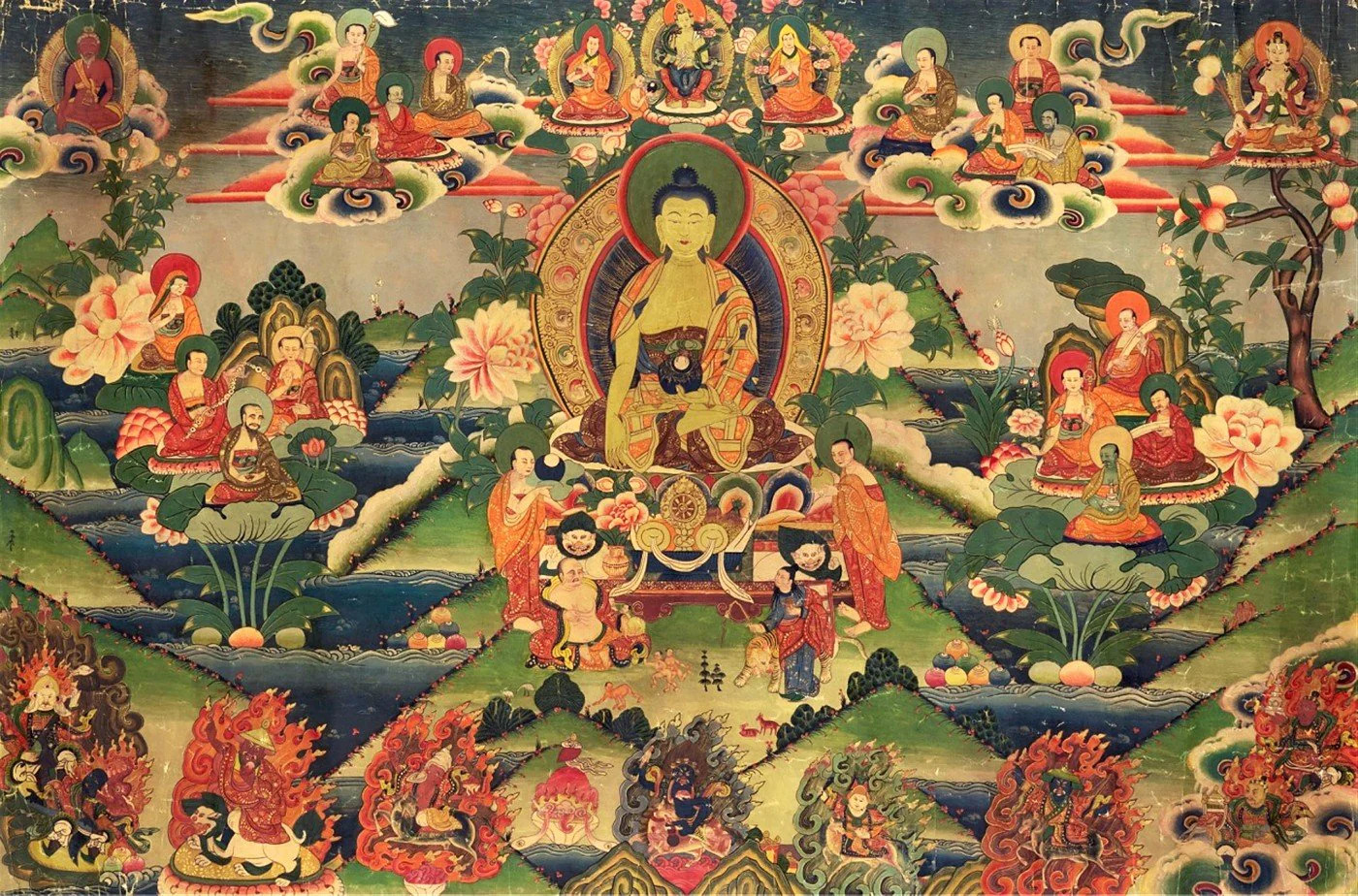 Thangka Art of Sikkim: A Spiritual Tapestry of Himalayas